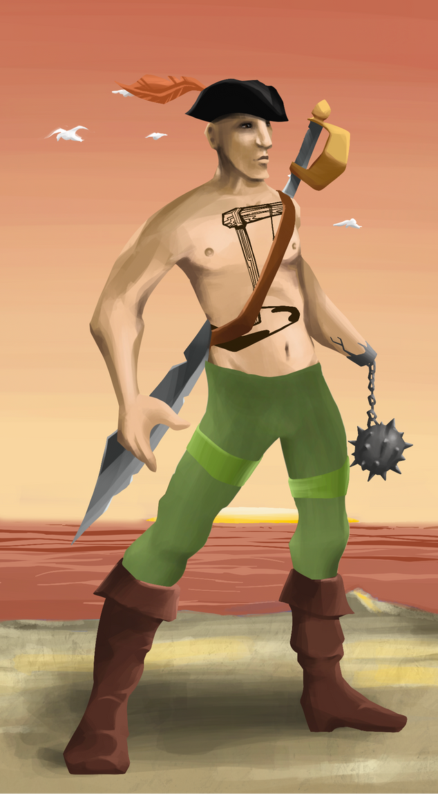 AlgoSeas Pirate #12895 NFT on Algorand