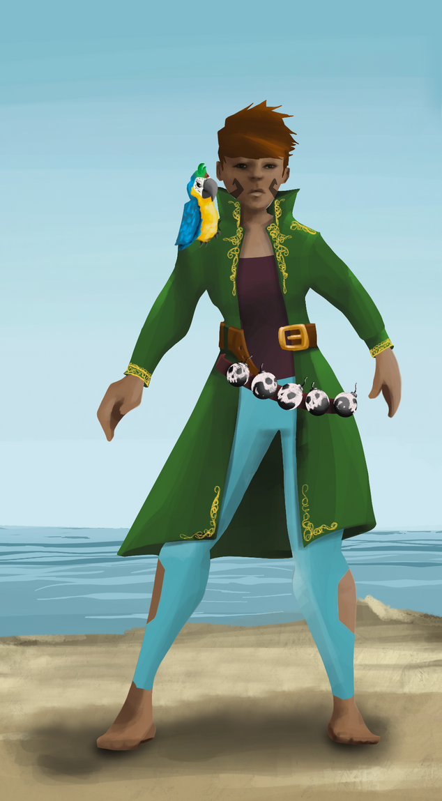 AlgoSeas Pirate #12896 NFT on Algorand