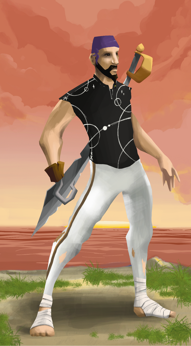 AlgoSeas Pirate #12909 NFT on Algorand