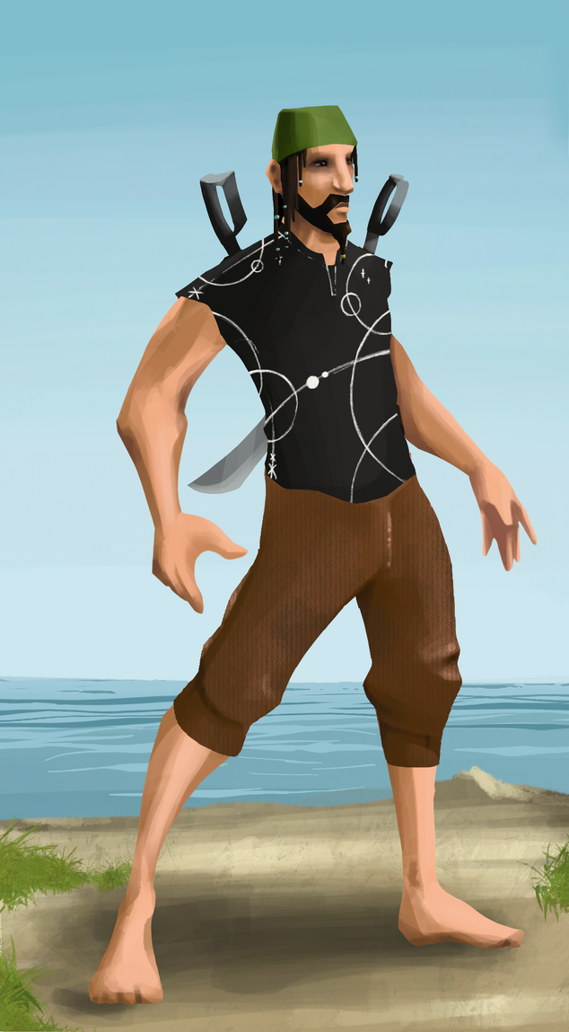 AlgoSeas Pirate #12916 NFT on Algorand