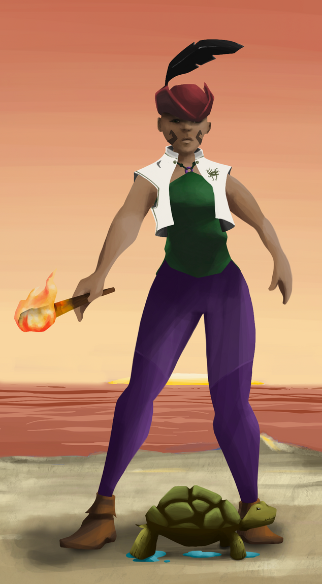 AlgoSeas Pirate #1292 NFT on Algorand