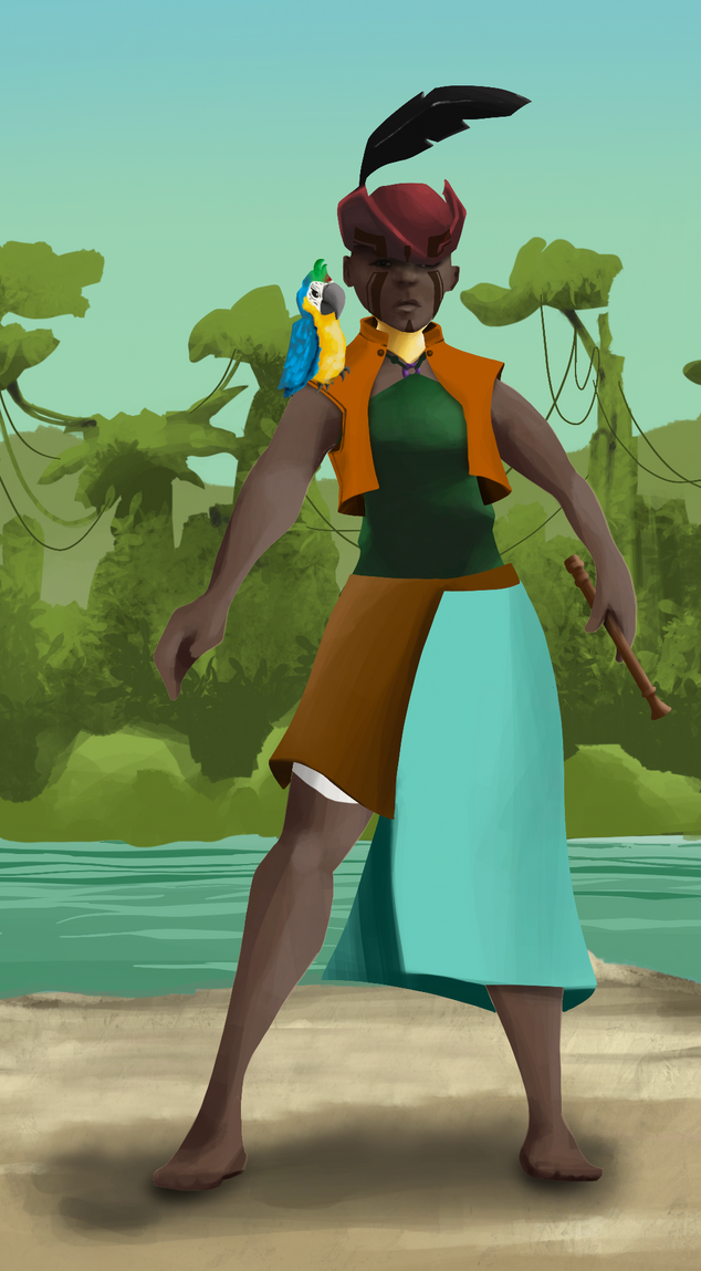 AlgoSeas Pirate #12921 NFT on Algorand