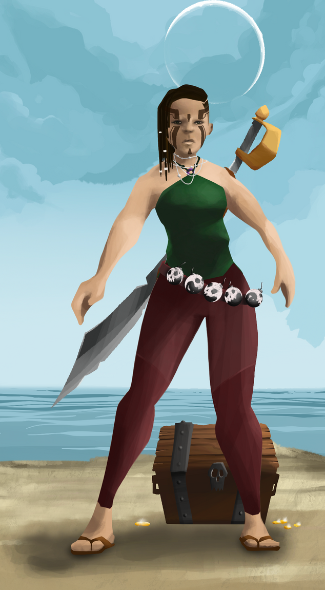 AlgoSeas Pirate #12922 NFT on Algorand