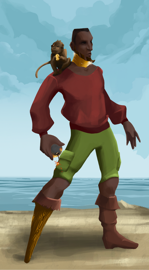 AlgoSeas Pirate #12931 NFT on Algorand