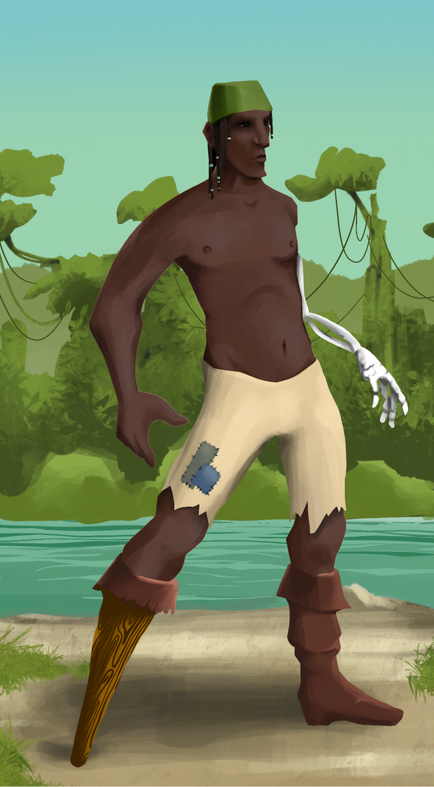 AlgoSeas Pirate #12932 NFT on Algorand