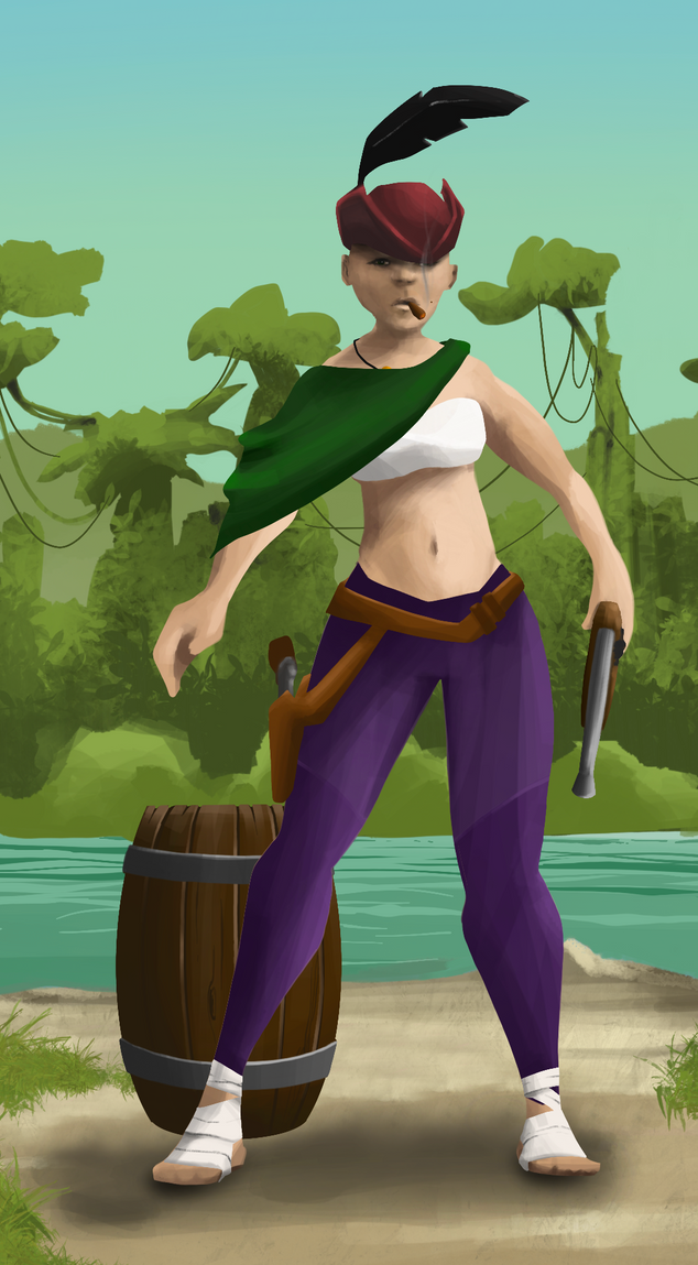 AlgoSeas Pirate #12937 NFT on Algorand