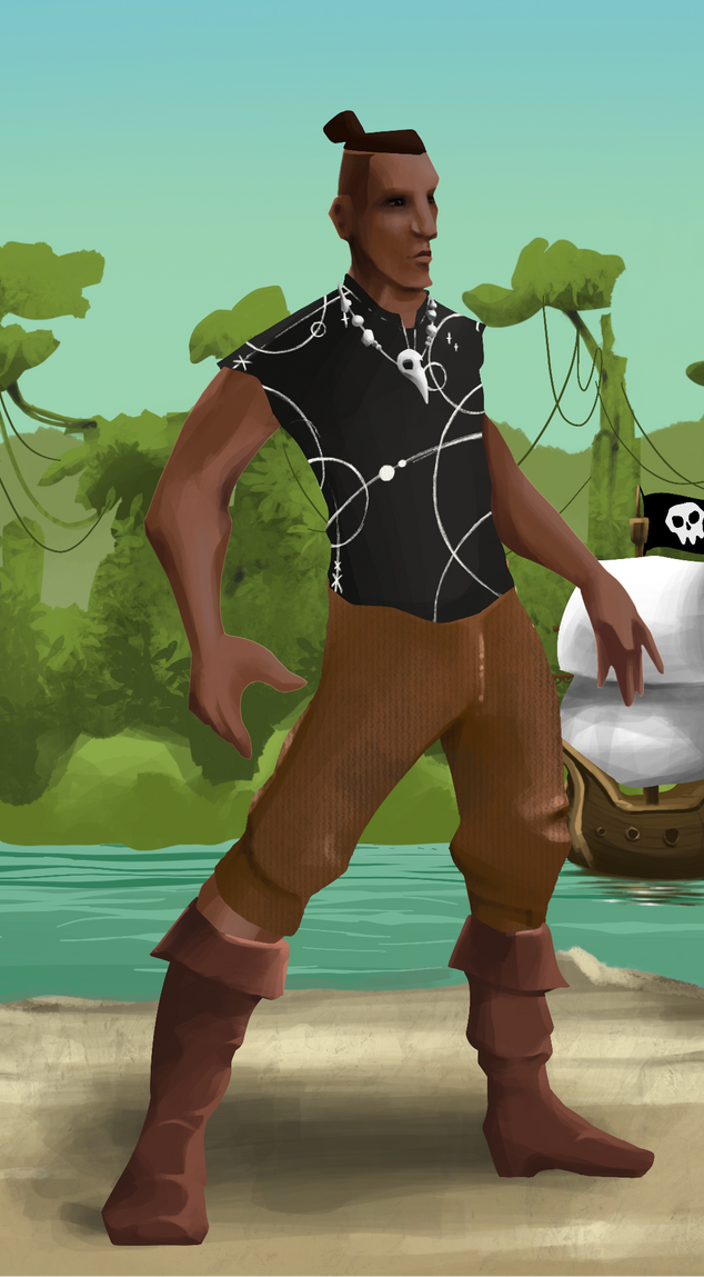 AlgoSeas Pirate #12941 NFT on Algorand