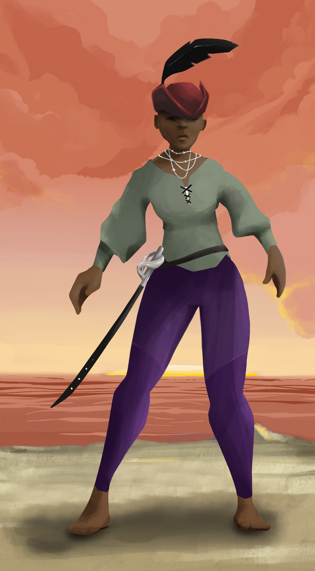 AlgoSeas Pirate #12943 NFT on Algorand
