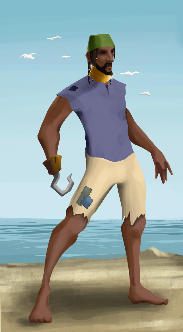 AlgoSeas Pirate #1296 NFT on Algorand