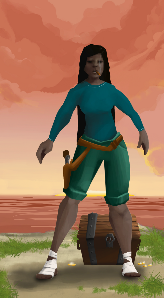 AlgoSeas Pirate #12961 NFT on Algorand