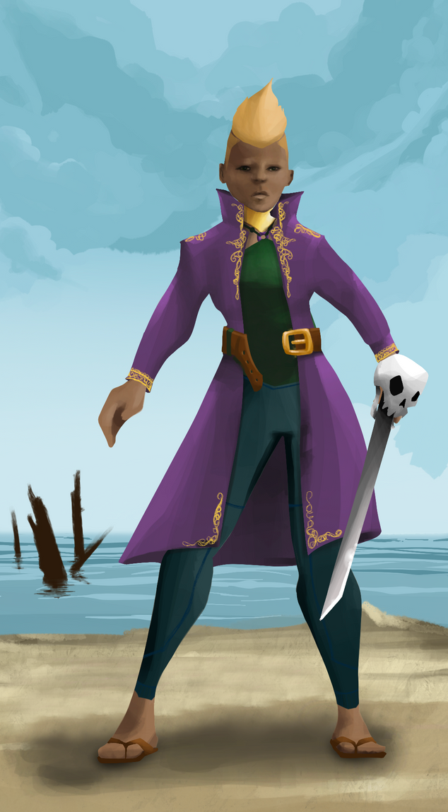 AlgoSeas Pirate #12967 NFT on Algorand