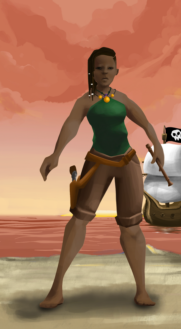 AlgoSeas Pirate #12970 NFT on Algorand