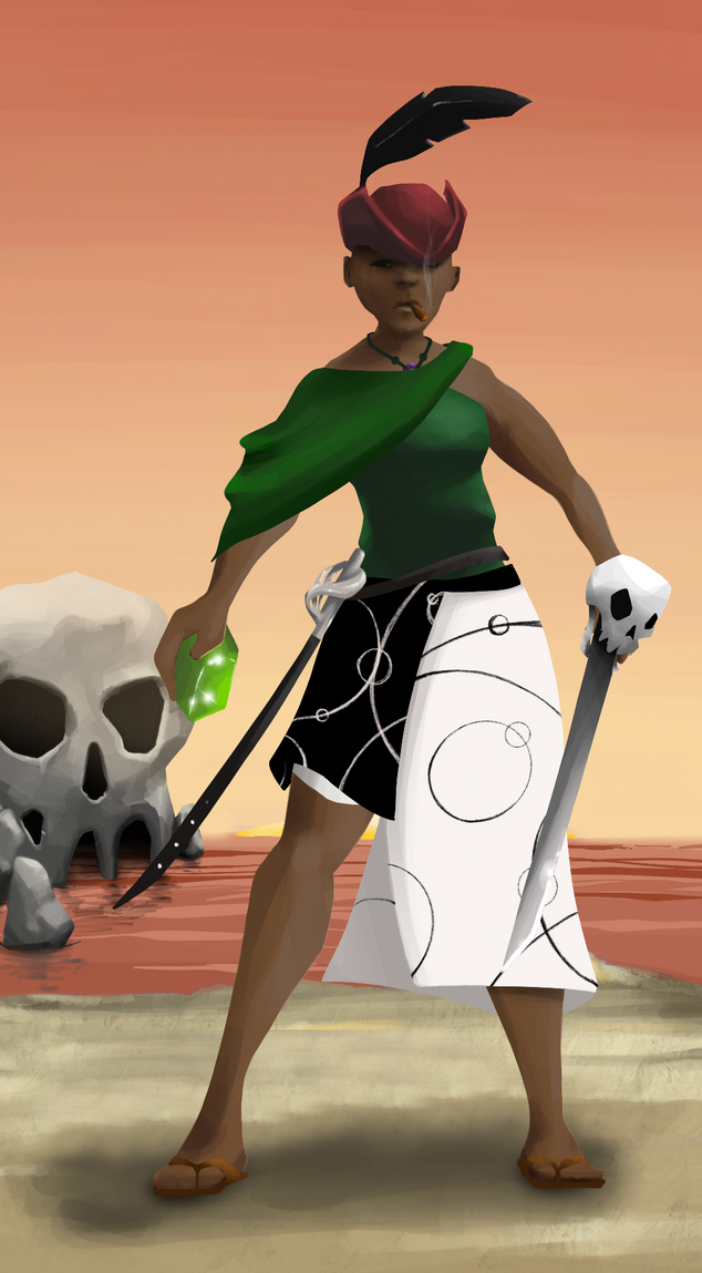 AlgoSeas Pirate #12990 NFT on Algorand