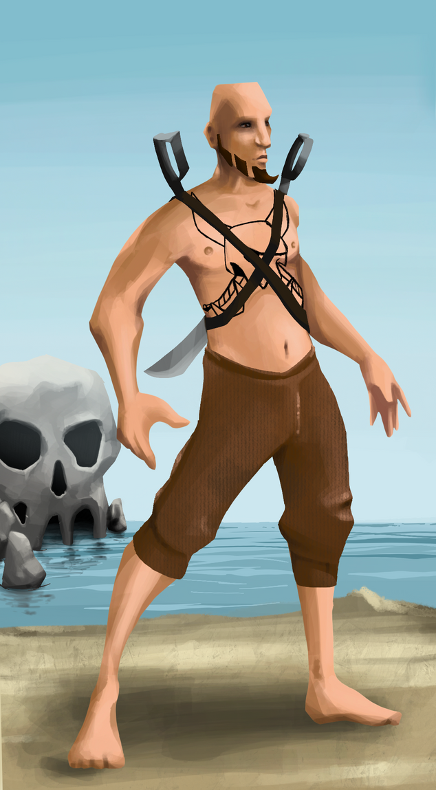 AlgoSeas Pirate #13033 NFT on Algorand