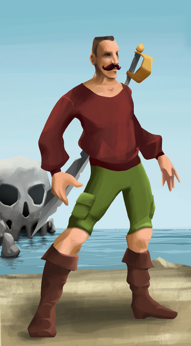 AlgoSeas Pirate #13039 NFT on Algorand