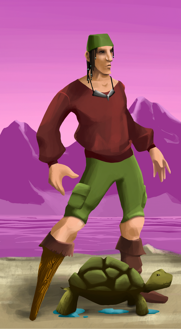 AlgoSeas Pirate #13040 NFT on Algorand