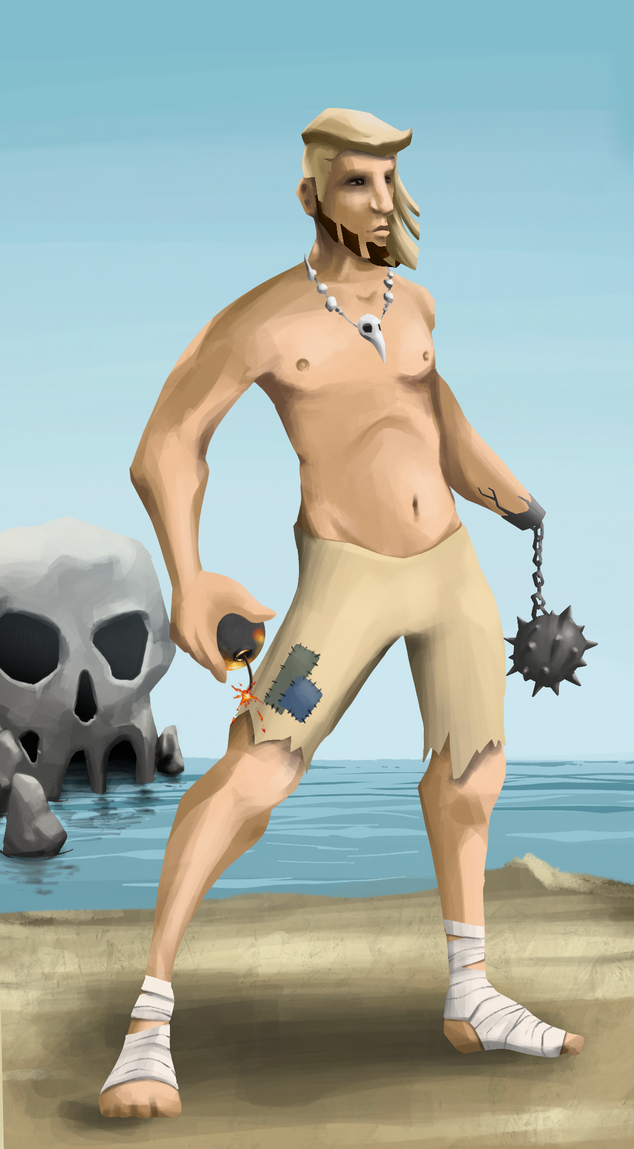 AlgoSeas Pirate #1306 NFT on Algorand