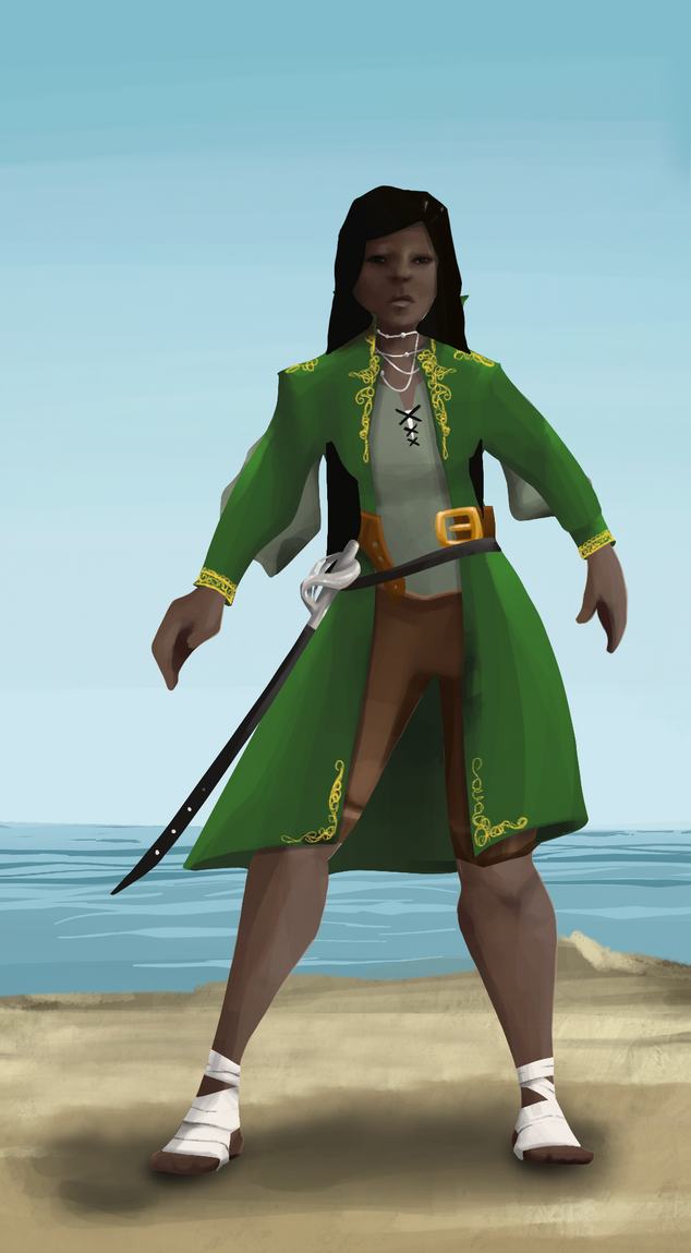 AlgoSeas Pirate #13085 NFT on Algorand