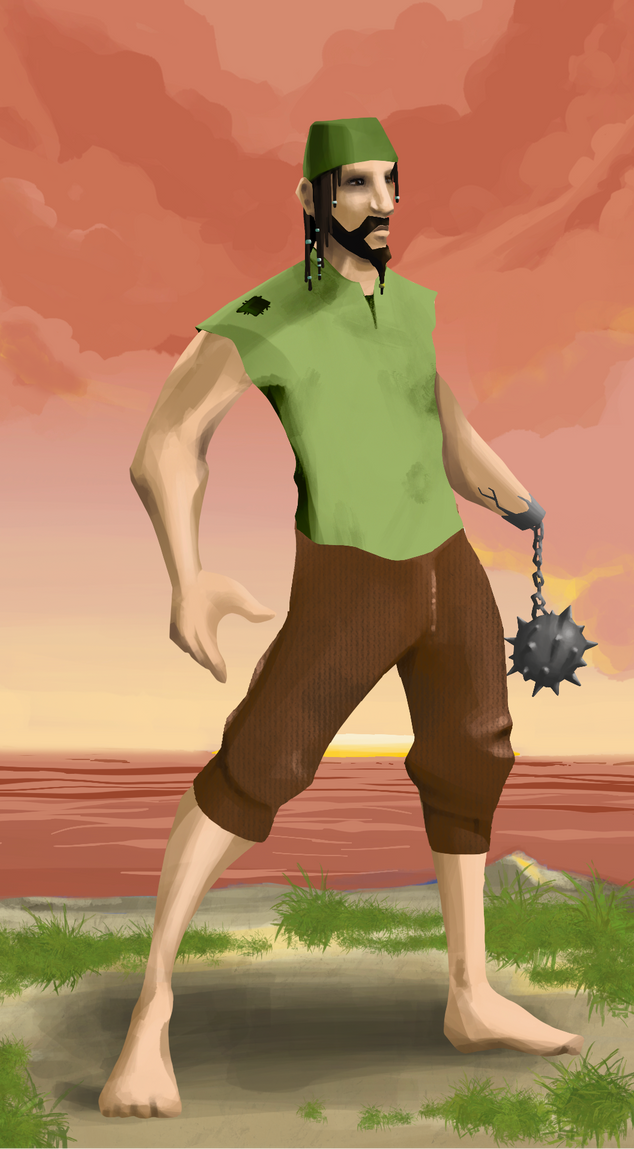 AlgoSeas Pirate #13099 NFT on Algorand