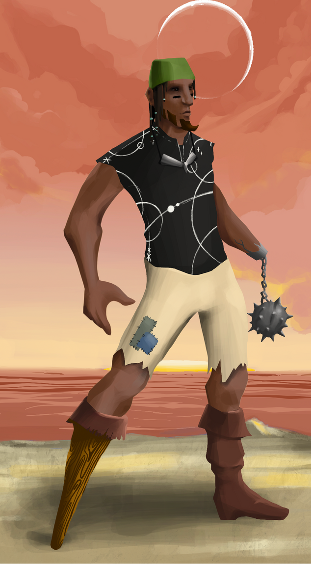 AlgoSeas Pirate #13133 NFT on Algorand