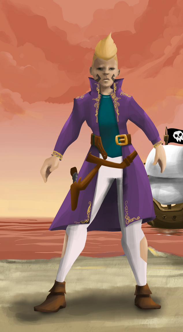 AlgoSeas Pirate #13134 NFT on Algorand