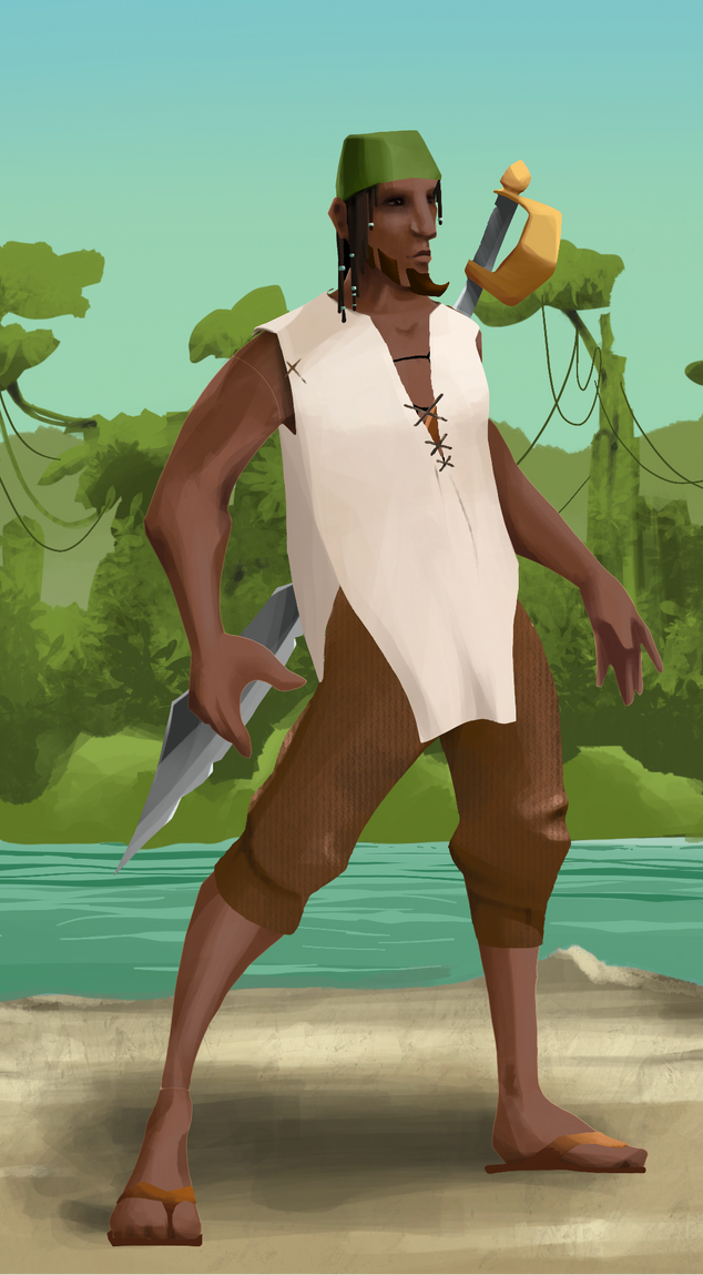 AlgoSeas Pirate #13144 NFT on Algorand