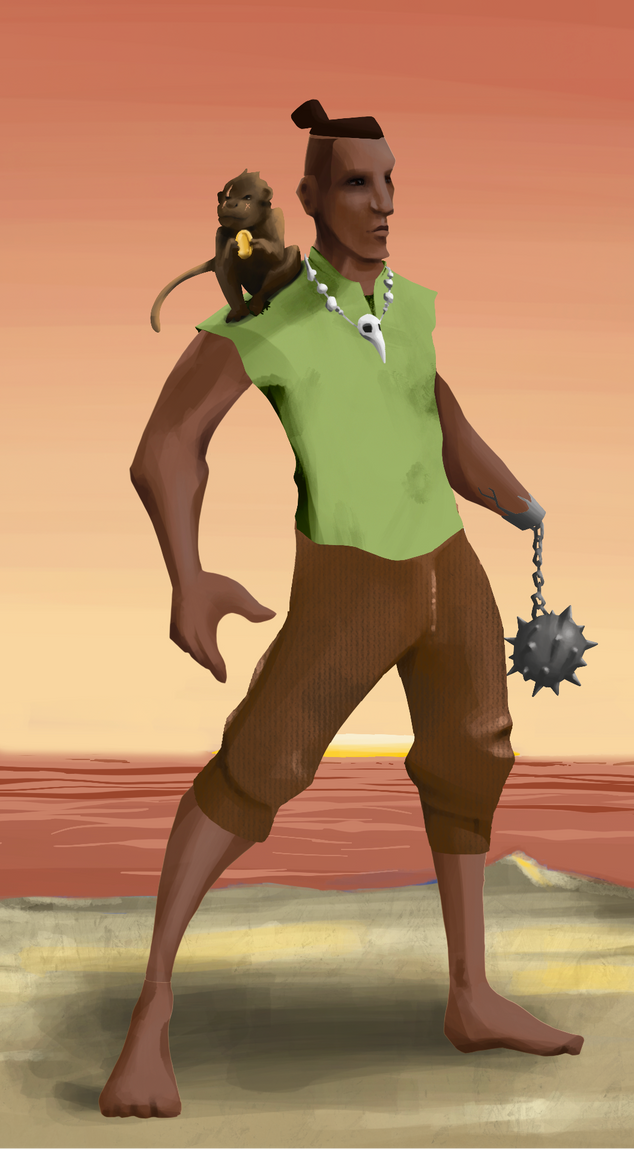 AlgoSeas Pirate #13166 NFT on Algorand