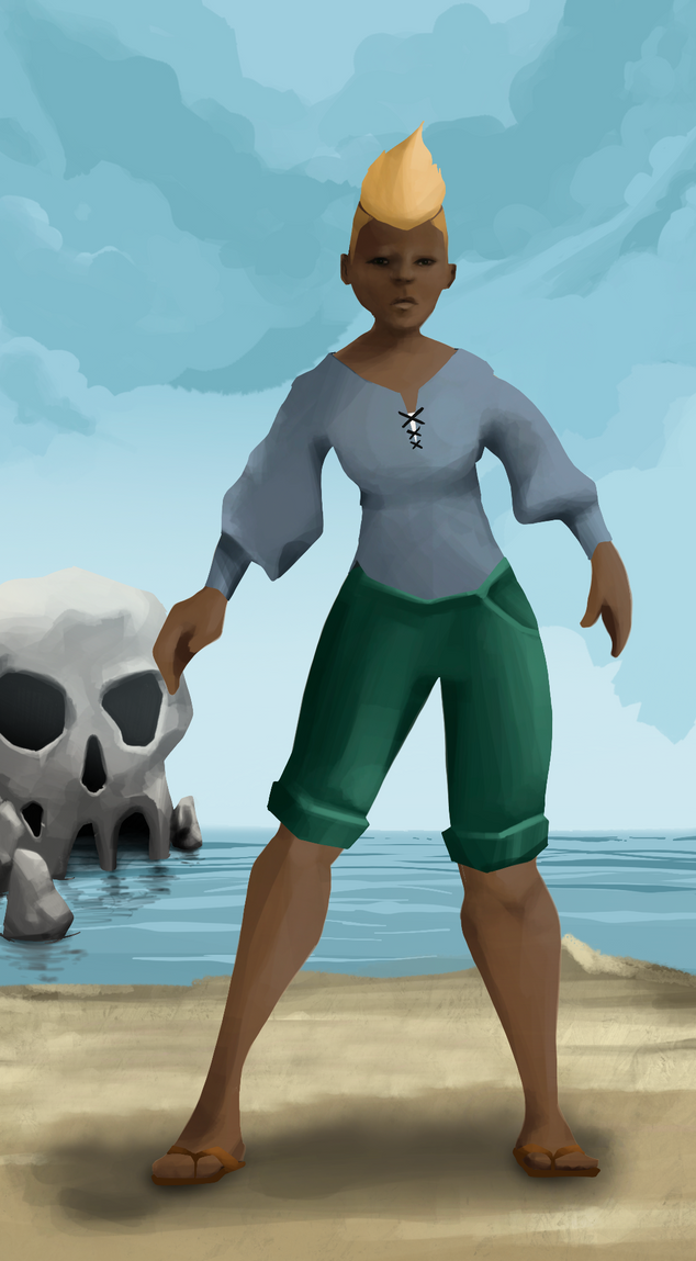 AlgoSeas Pirate #13168 NFT on Algorand
