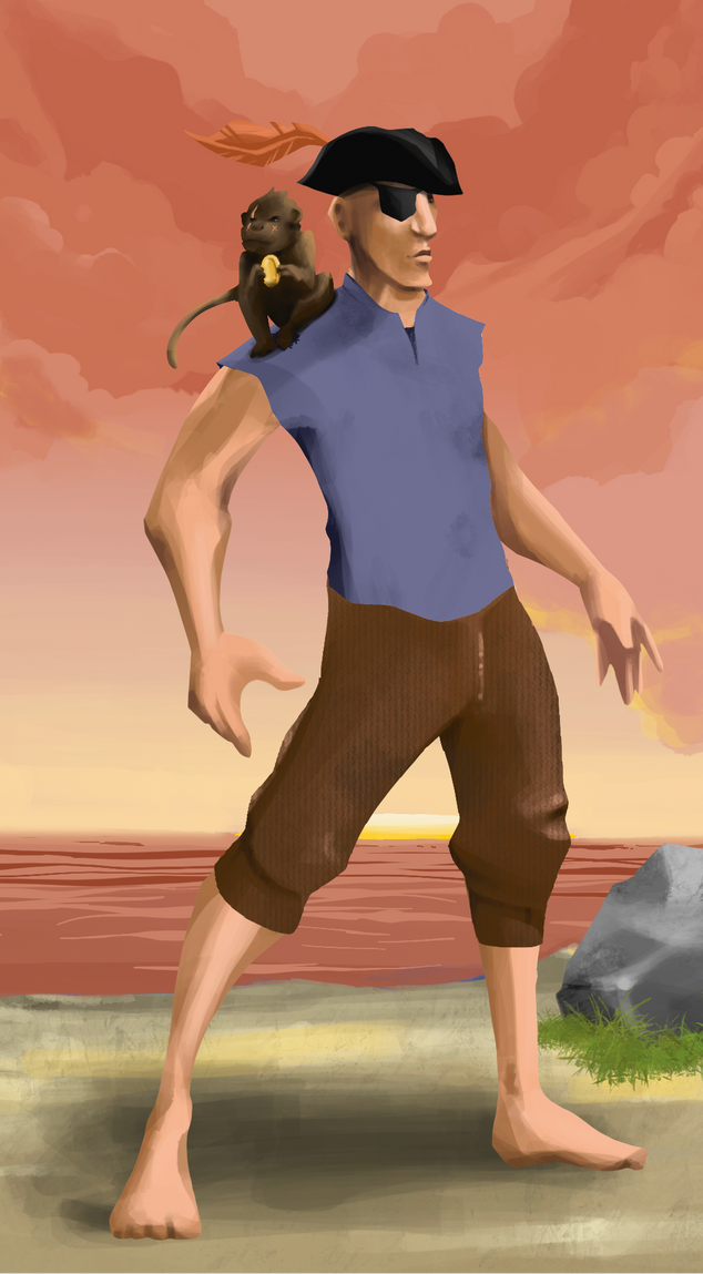 AlgoSeas Pirate #13178 NFT on Algorand