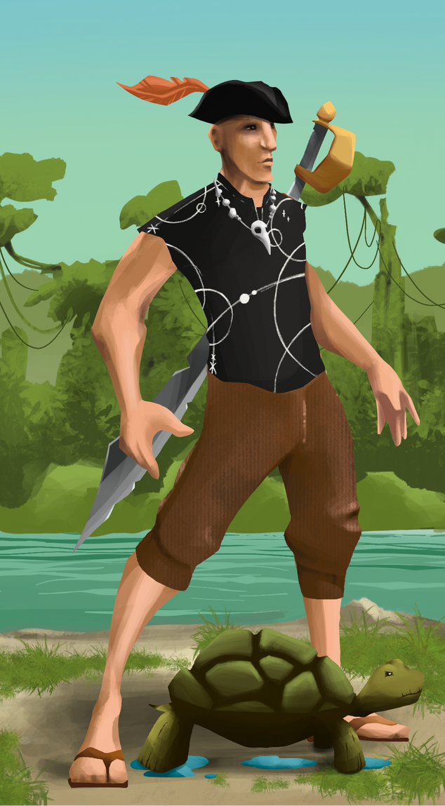 AlgoSeas Pirate #13188 NFT on Algorand