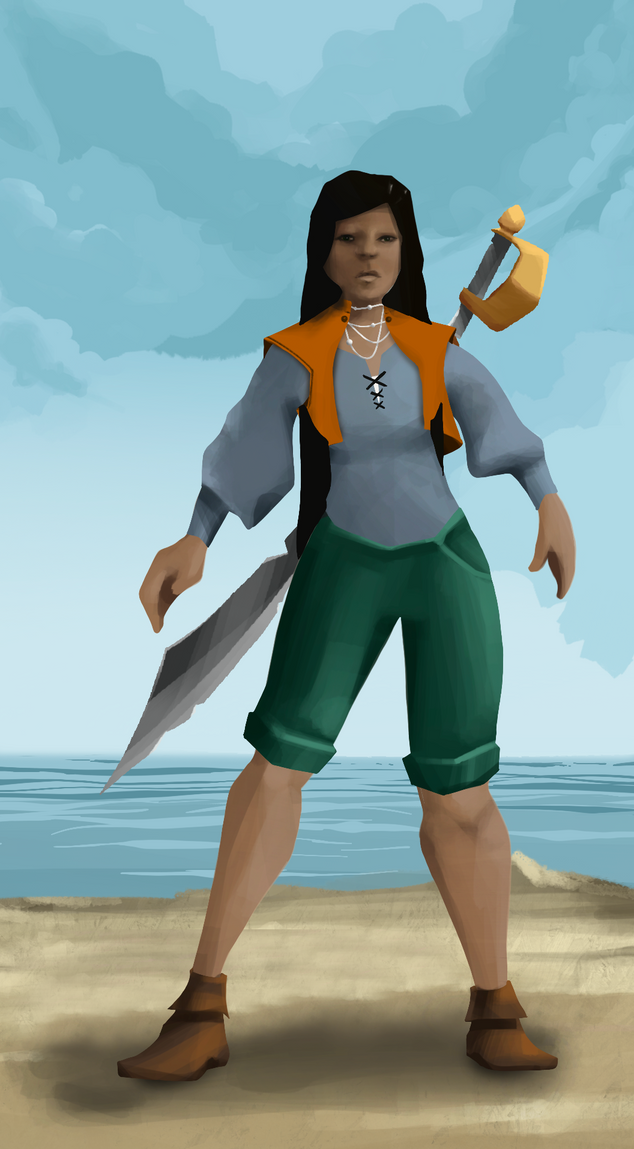 AlgoSeas Pirate #13189 NFT on Algorand