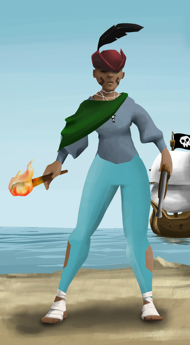 AlgoSeas Pirate #13191 NFT on Algorand