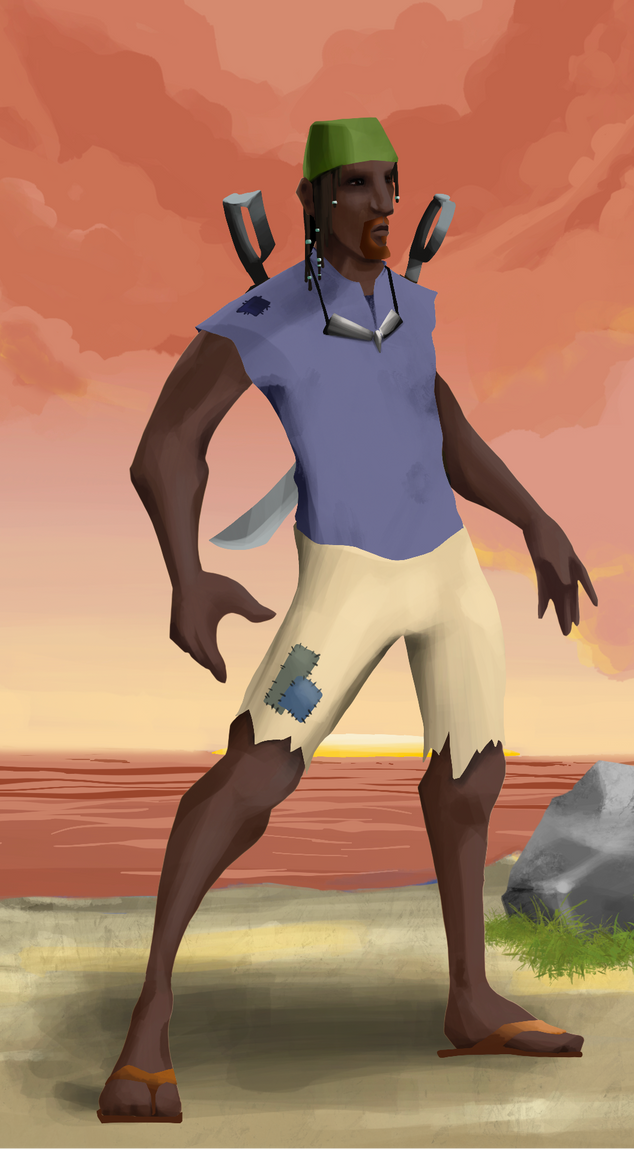 AlgoSeas Pirate #13199 NFT on Algorand