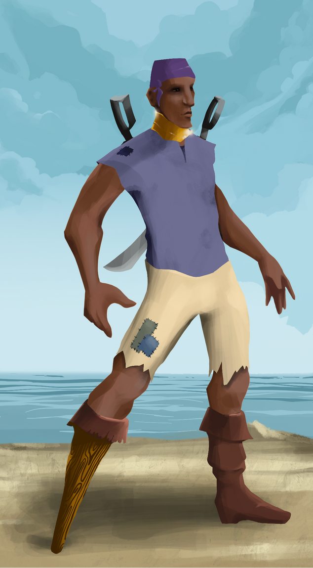 AlgoSeas Pirate #13201 NFT on Algorand