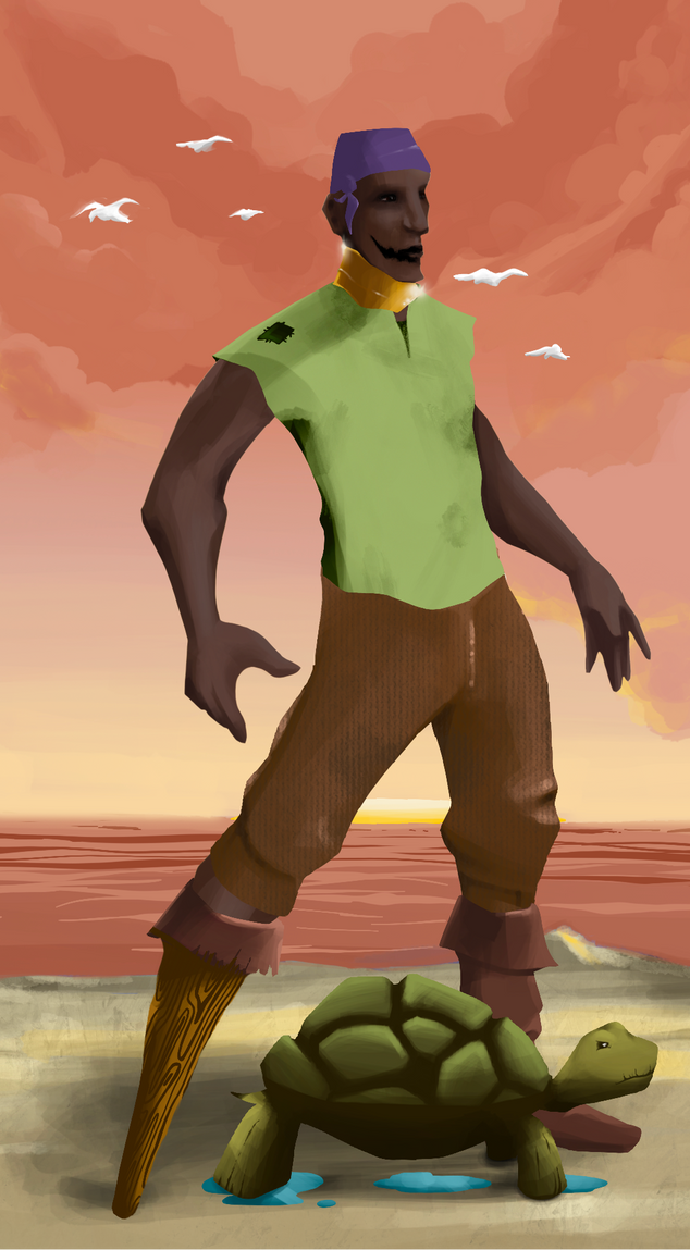 AlgoSeas Pirate #13206 NFT on Algorand