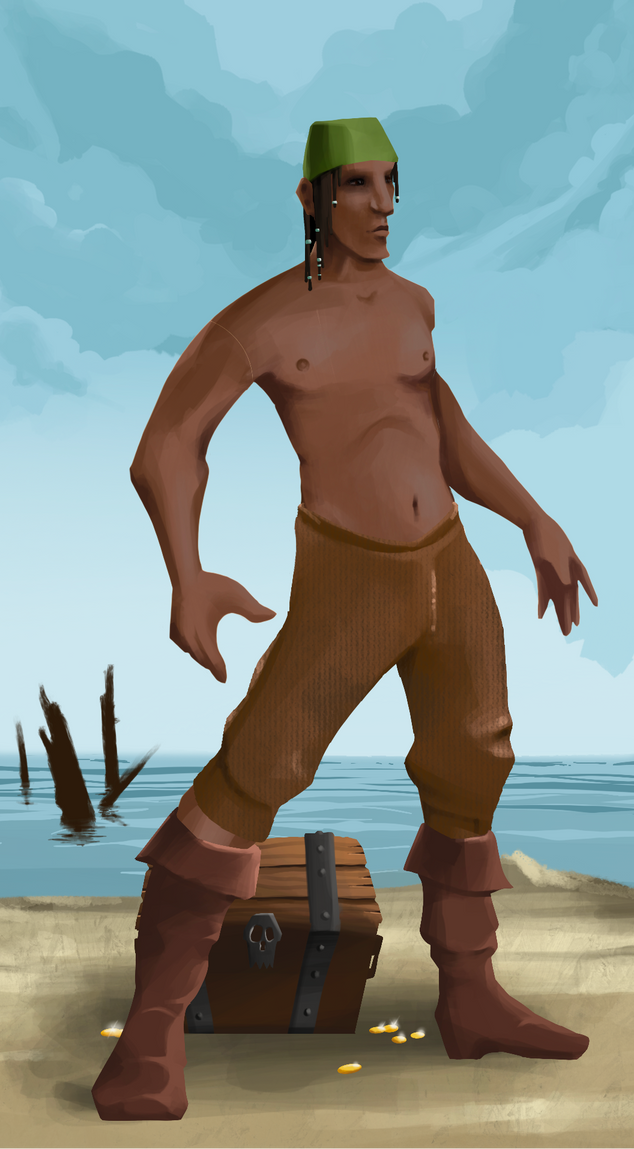 AlgoSeas Pirate #13238 NFT on Algorand