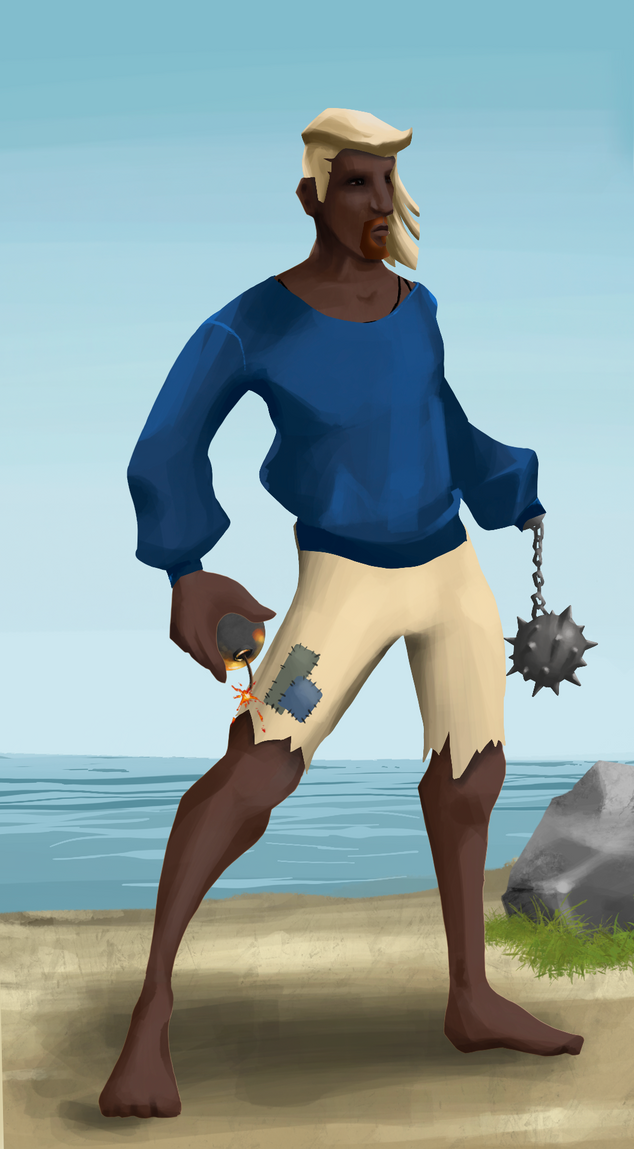 AlgoSeas Pirate #13241 NFT on Algorand