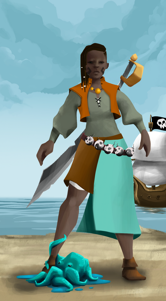 AlgoSeas Pirate #13253 NFT on Algorand