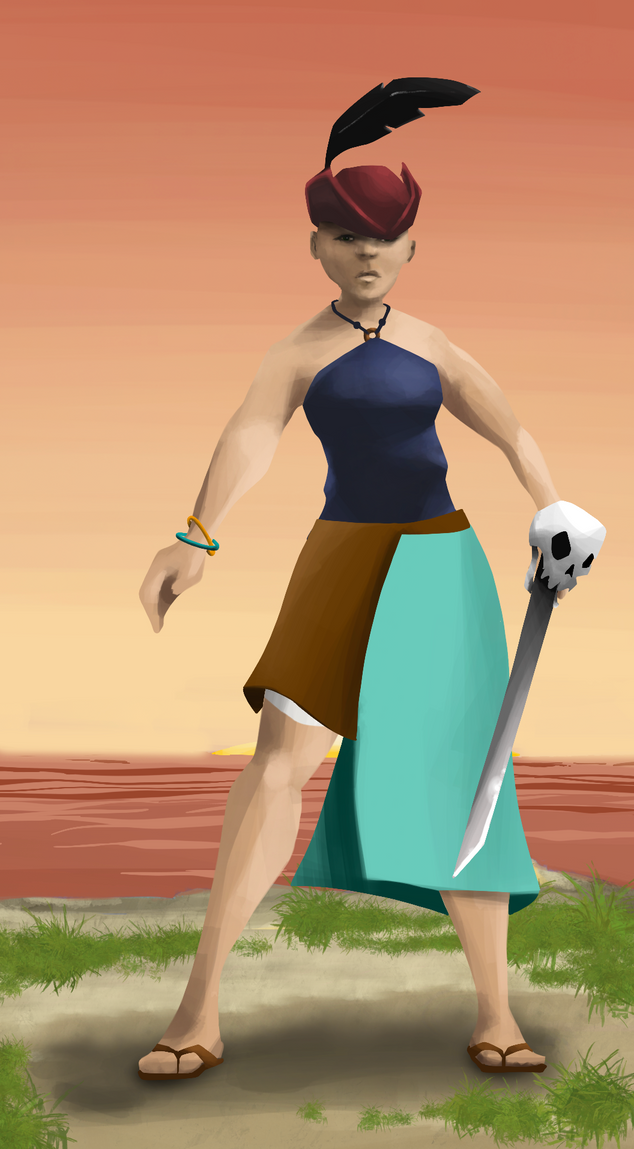 AlgoSeas Pirate #13254 NFT on Algorand