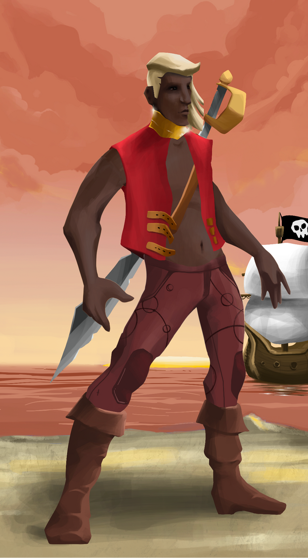 AlgoSeas Pirate #13278 NFT on Algorand