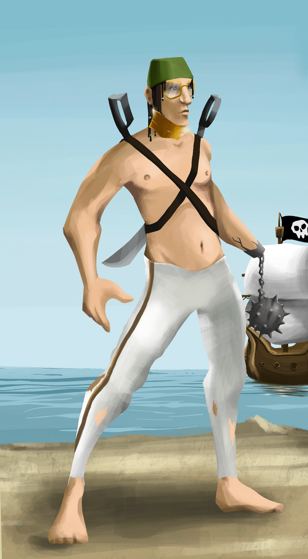 AlgoSeas Pirate #13297 NFT on Algorand