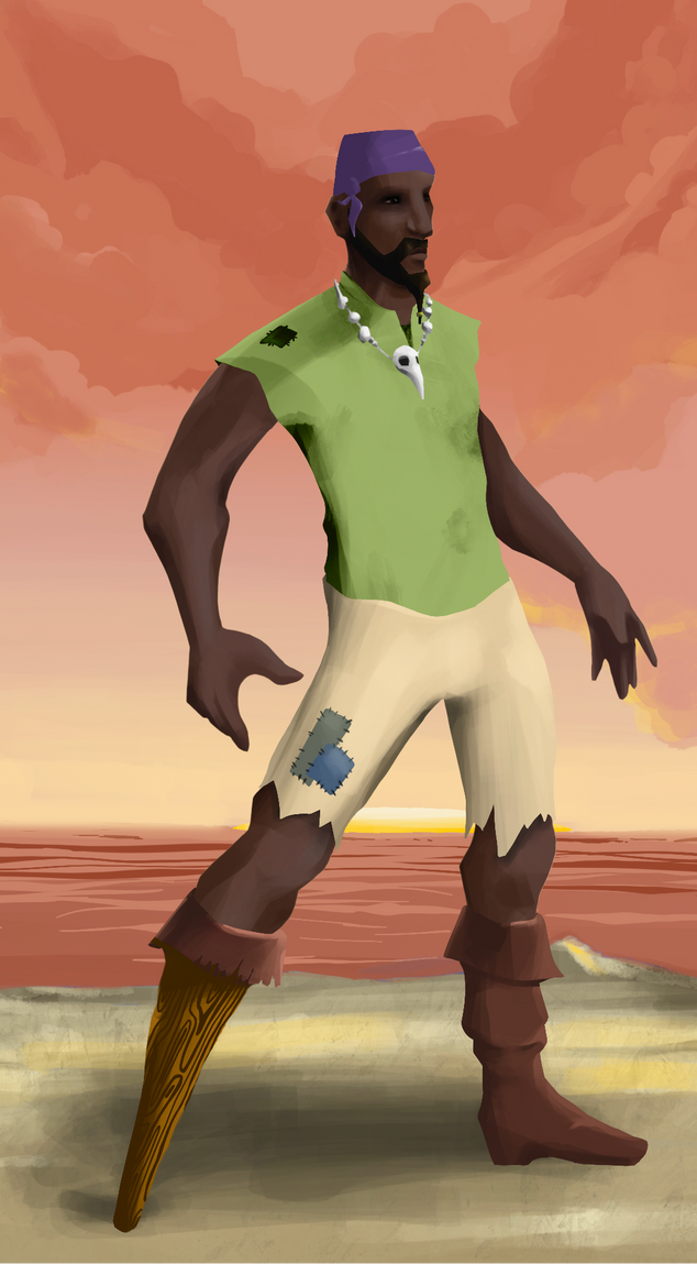 AlgoSeas Pirate #13305 NFT on Algorand