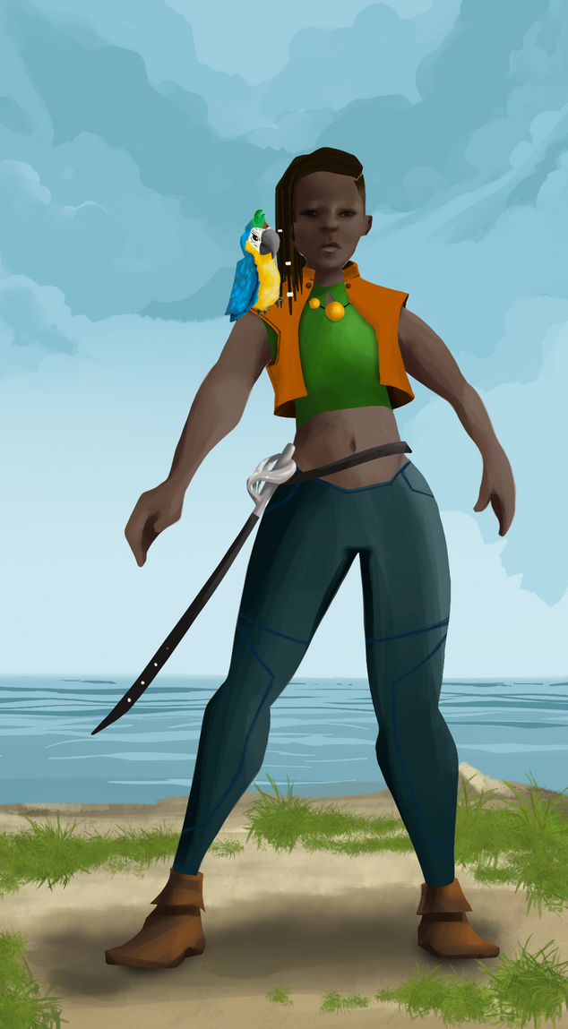 AlgoSeas Pirate #13306 NFT on Algorand