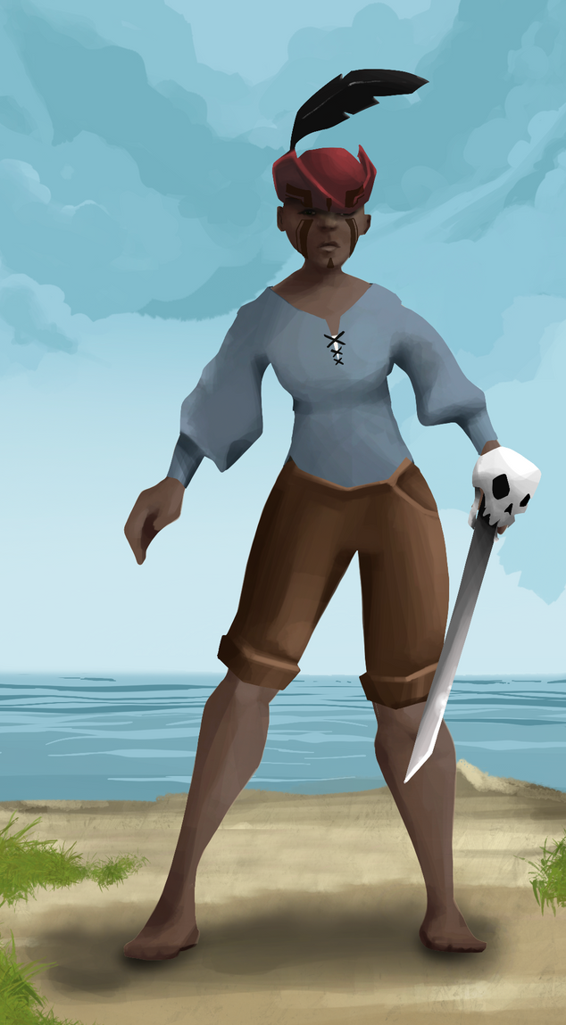 AlgoSeas Pirate #13311 NFT on Algorand