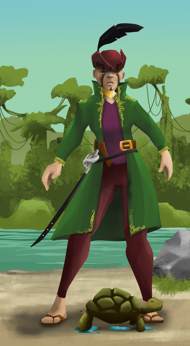 AlgoSeas Pirate #13351 NFT on Algorand