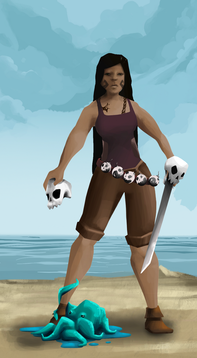 AlgoSeas Pirate #13357 NFT on Algorand