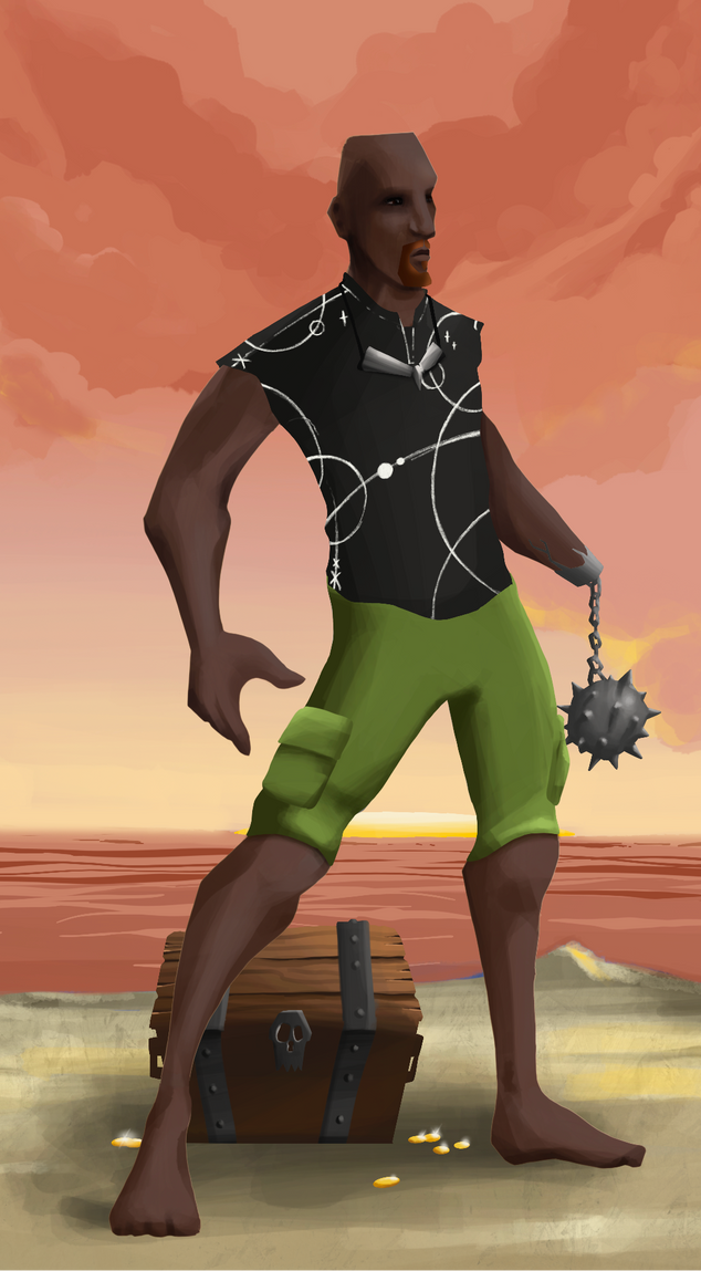 AlgoSeas Pirate #13359 NFT on Algorand