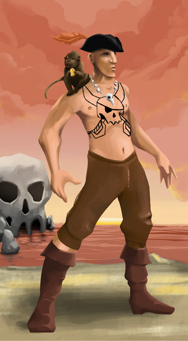 AlgoSeas Pirate #13367 NFT on Algorand