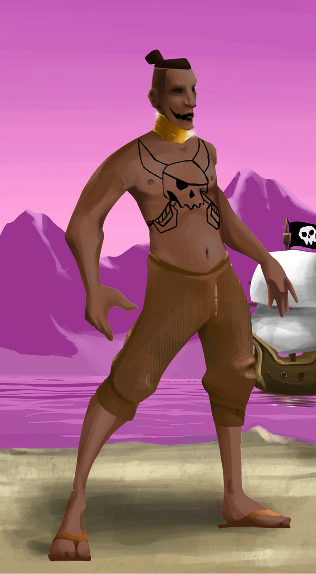 AlgoSeas Pirate #13370 NFT on Algorand