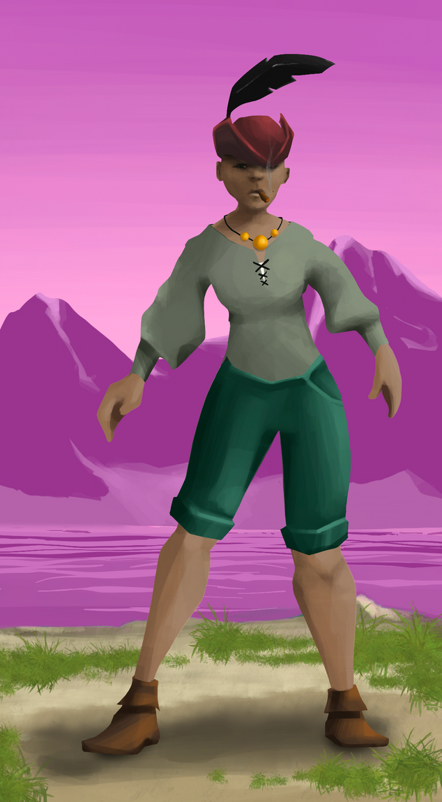 AlgoSeas Pirate #13376 NFT on Algorand